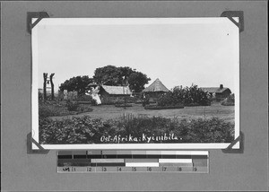 First huts and gardens, Kyimbila, Tanzania