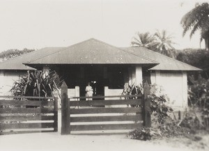 Entrance to Ituk Mbam Hospital, Nigeria, ca. 1934