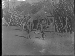 African village, Mhinga, South Africa, ca. 1892-1901