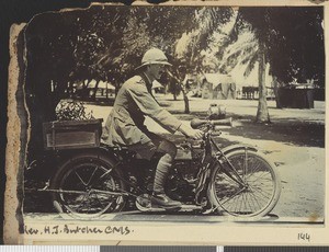 Rev. Butcher, Dar es Salaam, Tanzania, 1918