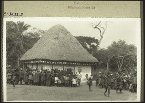 Dedicating a church near Mbengwi in the Grassfields