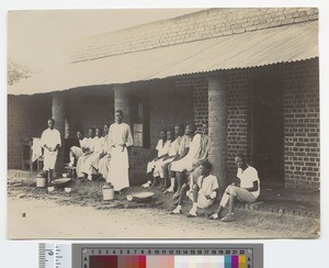 Dressing station, Blantyre Hospital, Blantyre, Malawi, ca.1910