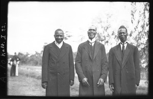 Pilato Sibane, Abel Mabunda and Gabriel Macavi, Mozambique, 7 November 1937