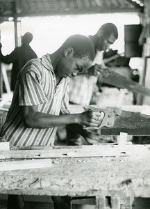 Carpentry, in Gabon