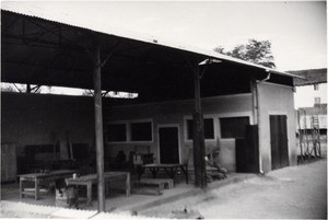 Vatovory's workshop in Ambositra, Madagascar