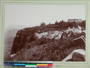 Mission Station seen from the south end, Midongy, Madagascar, 1901