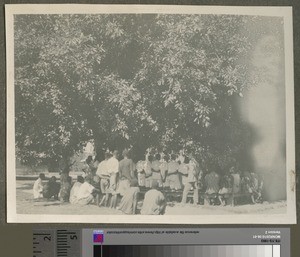 Hospital Religious Service, Blantyre Hospital, Malawi, ca.1926