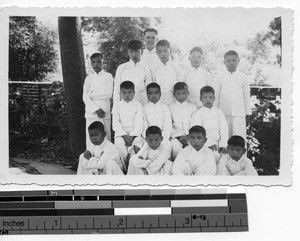 Young boys at Luoding, China, 1937