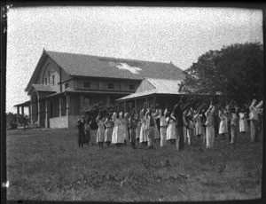 Group of African people, Maputo, Mozambique, ca. 1901-1907