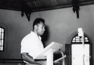 Assembly of the Pacific conference of Churches in Chepenehe, 1966 : intervention of a young Fijian layman, Josefata Kamikamica