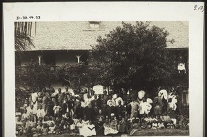 Silberne Hochzeit von Geschw. Ramseyer. 1891. Abetifi. Miss. Haasis