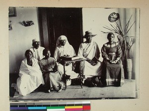 Revival leaders in Soatanana, Madagascar, ca.1898