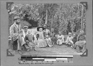 Missionaries on a walk, Rungwe, Tanzania