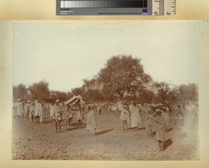 Camp site, Punjab, India, ca.1900