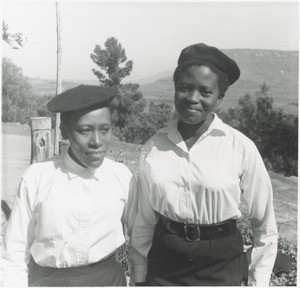 Pupils of the Normal School for girls of Morija