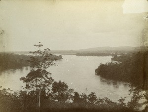 Ogooue river, in Gabon