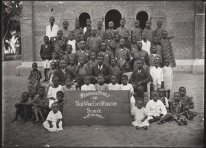 Staff and pupils of the Ewe Mission School in Woe, 21st December 1925