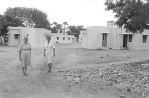 Danish Mission Hospital, Tirukoilur, Tamil Nadu, South India, 1980. Missionary Sister Ingeborg