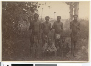 Six Zulu men, South Africa