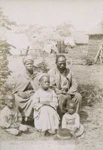 Family of the evangelist Aaron, in Northern Rhodesia, Zambia