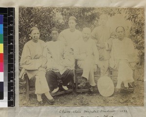 Medical students and medical missionary, Quanzhou, Fujian Province, China, 1891