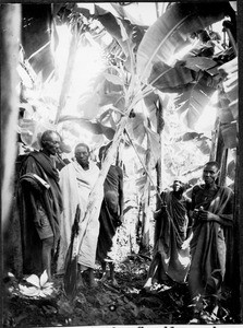 Instruction of men amongst the Chaga, Tanzania, ca.1913-1938