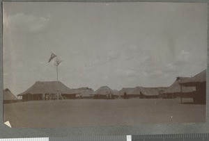 Military hospital, Cabo Delgado, Mozambique, 1918