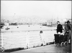 View of Genoa, Italy, 1927