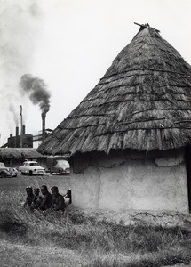 Housing of native workers at the nickel processing factory of Doniambo (Nouméa)