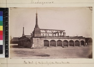 Prime Minister's tomb, Madagascar ca. 1870