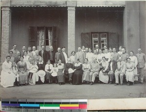 Missionary conference, Imasombahoaka, Fianarantsoa, Madagascar, 1920