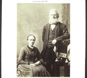 Pastor Stanger and his wife in North America