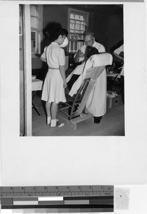 Dentistry at Granada Japanese Relocation Camp, Amache, Colorado, December 12, 1942