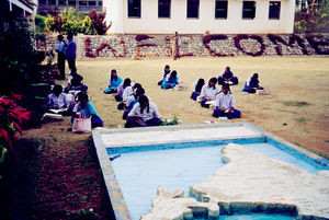 Kalrayan Hills, South India. From the Helga Johansen D. M. Higher Secondary School at Kariyalur