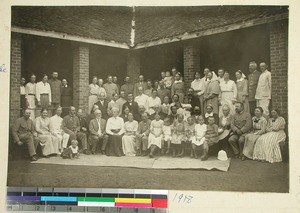 Missionary conference, Antsirabe, Madagascar, 1918