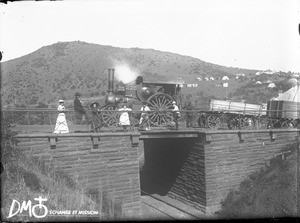 Steam tractor, Pretoria, South Africa, ca. 1896-1911