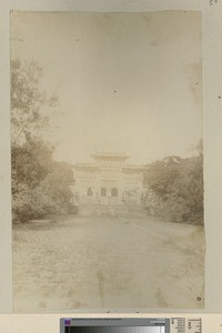 Tomb of Huang Taiji, Shenyang, ca.1889