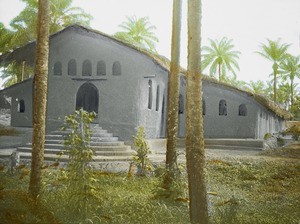 The Church, Leper Colony, Itu, Calabar, Nigeria, ca. 1930-1940