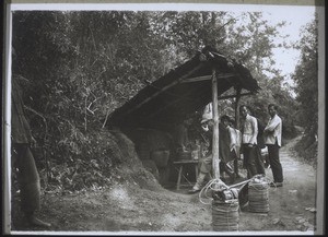 Einfachste Teehütte