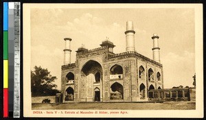 Emperor's tomb, India, ca.1920-1940