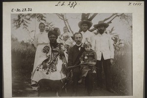 Missionaries with the Chief