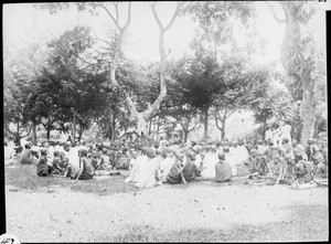 Feast following a baptism, Tanzania, ca.1907-1930