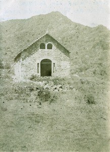 Building of the Girls' school of Do-Neva mission, north facade