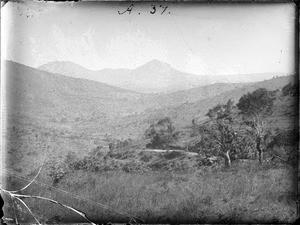 View of the Pare mountains, Tanzania, ca.1893-1920