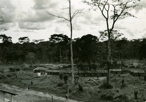 Leper-house of Ebeigne, in Gabon