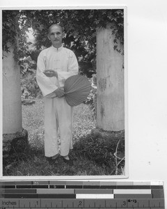 Mr. Yap at Soule, China, 1935