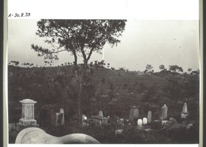 Missionary graveyard in Canton, the upper part for Chinese, the lower for Europeans