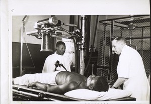 Work of the Gold Coast Hospital, Accra. - Mr. E.A. Barham, the Radiographer