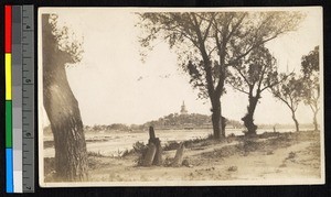 Priest's grave outside Beijing, China, ca. 1923