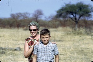 Else Tora Melkeraaen and Olav Heggheim, Waza National Park, Far North Region, Cameroon, 1960-1968